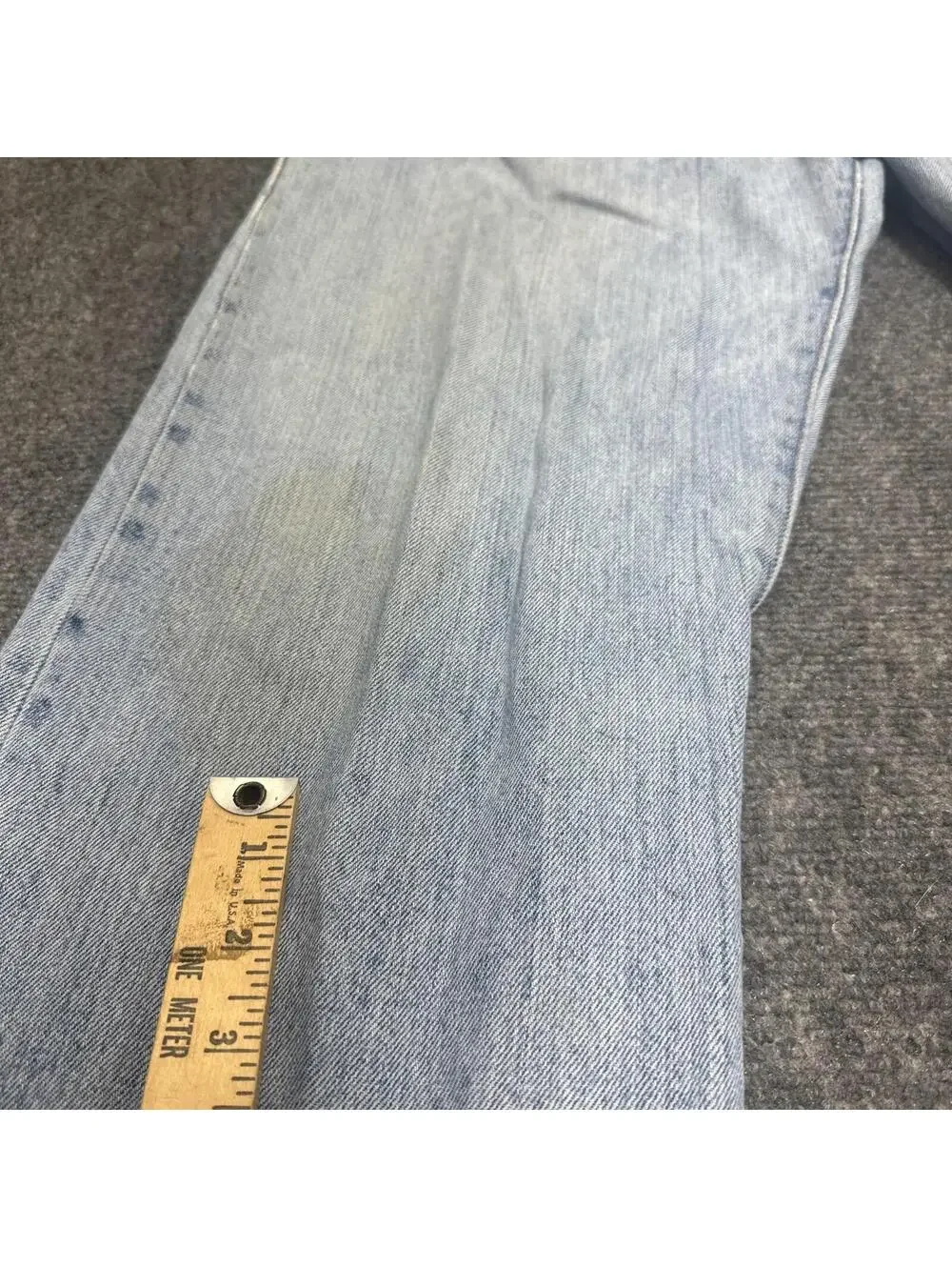 Levi’s 501 Jeans Men’s 38x32 Blue Button Fly Straight Leg WPL 423 Vintage Denim